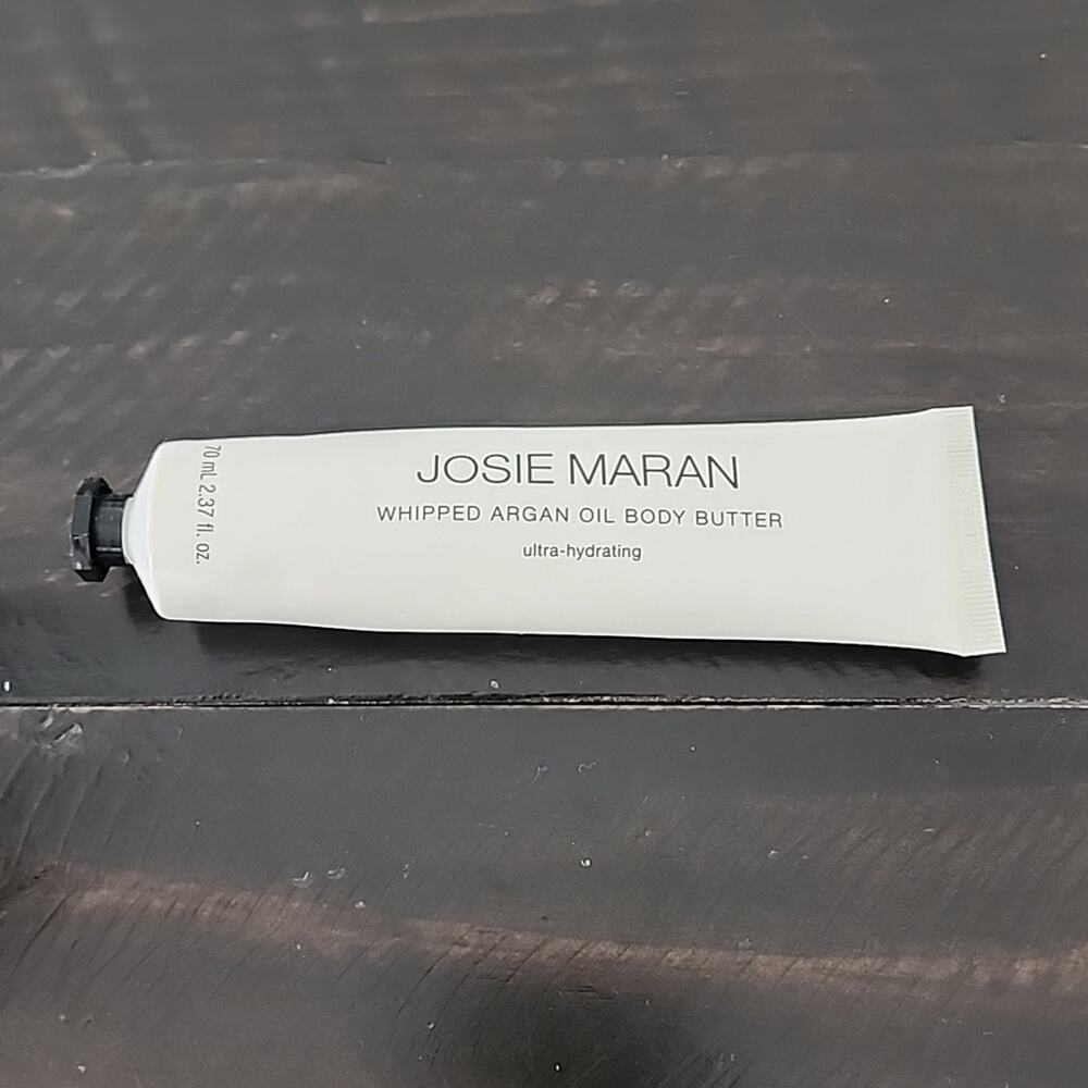 JOSIE MARAN Body Butter Whipped Argan Oil In A Tube Unscented Travel Size